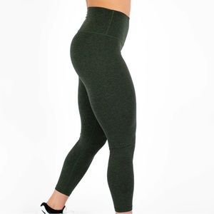 Fleo Heather Green Leggings (Bounce Fabric)